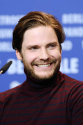 Daniel Brühl - Attending the '7 Days in Entebbe' press conference during the 68th Berlinale International Film Festival (02/19/2018)