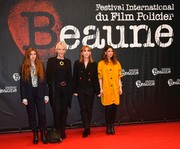 Melanie Bernier attends the 11th Beaune International Thriller Film Festival Opening Ceremony photocall in Beaune, France (April 3, 2019)