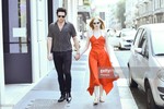 Ellie Bamber and Richard Madden out and about in Milan, September 22, 2018