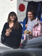Stella Hudgens - Taking a coffee in Studio City, February 8,2017