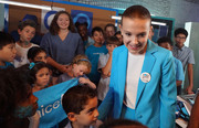 Millie Bobby Brown - UNICEF's 'Go Blue' petition for World Children's Day 2018 released on November 19, 2018