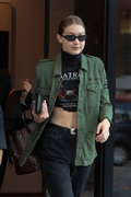 Gigi Hadid - Leaving her apartment in New York City 01/09/2019