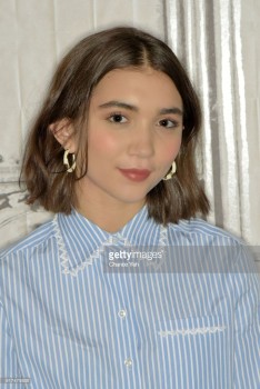 Rowan Blanchard attends Build series to discuss 'Still Here' and 'A Wrinkle In Time' at Build Studio on February 12, 2018 in New York City.