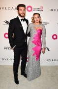 Майли Сайрус, Лиам Хемсворт (Miley Cyrus, Liam Hemsworth) 26th annual Elton John AIDS Foundation Academy Awards Viewing Party sponsored by Bulgari in West Hollywood, 04.03.2018 (30xHQ) 07b19c807414493