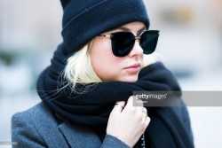 Ashley Benson is seen wearing Prive Revaux sunglasses in Tribeca on January 25, 2018 in New York