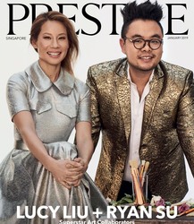 Lucy Liu & Ryan Su - Prestige Singapore - January 2019
