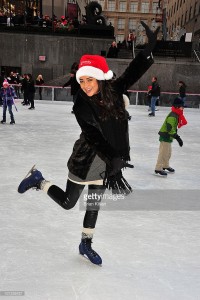 Shay Mitchell attends ABC Family's Winter Wonderland  at Rockefeller Center on December 5, 2010 in New York City