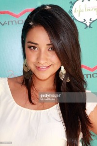 Shay Mitchell at Band-Aid booth during Kari Feinstein Primetime Emmy Awards Style Lounge Day 2 on August 27, 2010