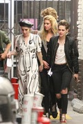 Emma Roberts partying the night away with Couple Kristen Stewart and Stella Maxwell  in Hollywood, CA 09/06/2018