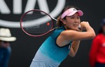 Shuai Peng - during the 2019 Australian Open at Melbourne Park in Melbourne 01/15/2019