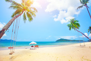 Тропический остров и пляж / Beautiful tropical island and beach 8c9fbe1190119974