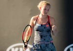 Katerina Siniakova - during the 2019 Australian Open in Melbourne 01/14/2019