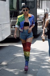 Lady Gaga - Arriving for World Pride Day event in New York City 06/29/2019