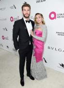 Майли Сайрус, Лиам Хемсворт (Miley Cyrus, Liam Hemsworth) 26th annual Elton John AIDS Foundation Academy Awards Viewing Party sponsored by Bulgari in West Hollywood, 04.03.2018 (30xHQ) 705dd7807413613