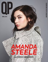 Amanda Steele  - QP magazine - April 2019