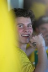 Shawn Mendes - watches the Brazil vs. Mexico World Cup Match at a restaurant in Goiania, Brazil - July 02, 2018