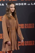 Алисия Викандер (Alicia Vikander) 'Tomb Raider' photocall in Madrid, Spain, 28.02.2018 - 80xНQ Ddc741781841933