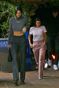 Kendall Jenner & Kourtney Kardashian - at Pace Restaurant in Los Angeles 10/03/2018