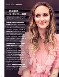 Leighton Meester - Cosmopolitan Italia - January  2019
