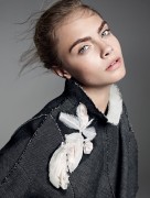 Кара Делевинь (Cara Delevingne) Karim Sadli Photoshoot for Vogue Magazine, October 2013 (8xHQ) F18ef3707537243