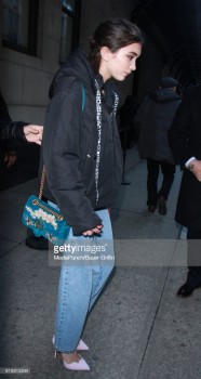 Rowan Blanchard is seen on February 08, 2018 in New York City.