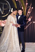 Priyanka Chopra and Nick Jonas - pose for wedding photos in Delhi, India (December 4, 2018)