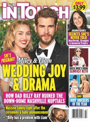 Miley Cyrus & Liam Hemsworth  - In Touch Weekly - 14 January  2019