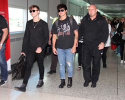 5 Seconds of Summer - At Brisbane Airport in Brisbane, Australia - October 1, 2016