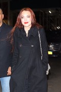 Lindsay Lohan -  arrives at Watch What Happens Live in New York City 01/09/2019