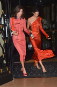 Bella Hadid & Kendall Jenner -  leaving the George V Hotel in Paris 09/26/2018