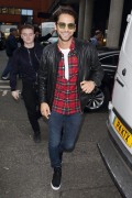 Luke Pasqualino - Arrives at the AOL Building in London - October 11, 2017