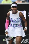 Venus Williams - during the 2019 Australian Open at Melbourne Park in Melbourne 01/15/2019