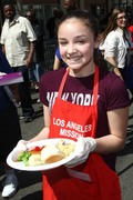 Mackenzie Aladjem - Los Angeles Mission Easter Event - April 3, 2015