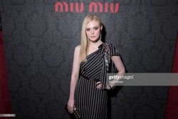 Elle Fanning - Miu Miu dinner and aftershow party during Paris Fashion Week (March 5, 2019)