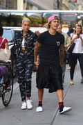 Justin Bieber & Hailey Baldwin - out and about in New York - July 05, 2018