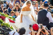 Maria Menounos & Keven Undergaro - At their wedding in Greece 10/06/2018