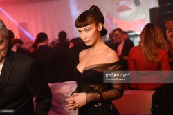Bella Hadid attends Le Bal Surrealiste Dior in Paris on January 22, 2018