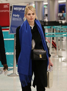 Lucy Boynton  - at LAX Airport in Los Angeles 01/14/2019