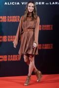 Алисия Викандер (Alicia Vikander) 'Tomb Raider' photocall in Madrid, Spain, 28.02.2018 - 80xНQ 4adad5781844093