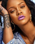 Рианна (Rihanna) Fenty Cosmetics New Lipstick Line Mattemoiselle Photoshoot, 2017 - 14xHQ 4fdeed736918003