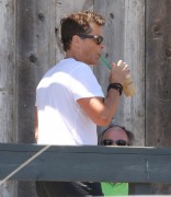 Rob Lowe - Out on his motorcycle in Malibu - September 13, 2015