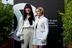Kristen Stewart - Attends the Noir et Blanc de Chanel Fall/Winter 2019 Makeup Collection - Yachts De Paris on July 11, 2019 in Paris, France