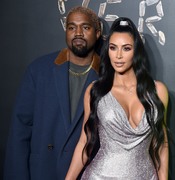 Kim Kardashian & Kanye West - Versace Pre-Fall 2019 fashion show in New York (December 2, 2018)