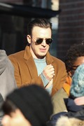 Chris Evans - on the set of his new movie "Knives Out" in Waltham, MA (December 3, 2018)