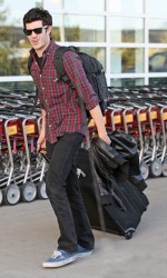 Adam Brody - At Vancouver airport - May 15, 2008