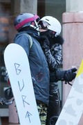 Katy Perry & Orlando Bloom - Head back to their hotel after a day on the slopes in Aspen, CO January 2, 2019