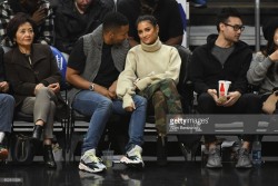 Shay Mitchell -  attend a basketball at Staples Centerin Los Angeles. January 8, 1018