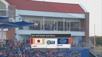 NCAA Softball - Team Japan @ Florida Gators - Exhibition Game - 2019 02 12 - 720p - English 0f1e241129470364