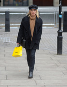 Mollie King - at the BBC Radio 1 studios in London 01/12/2019