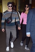 Priyanka Chopra & Nick Jonas  - arrive in Mumbai, India  12/12/2018